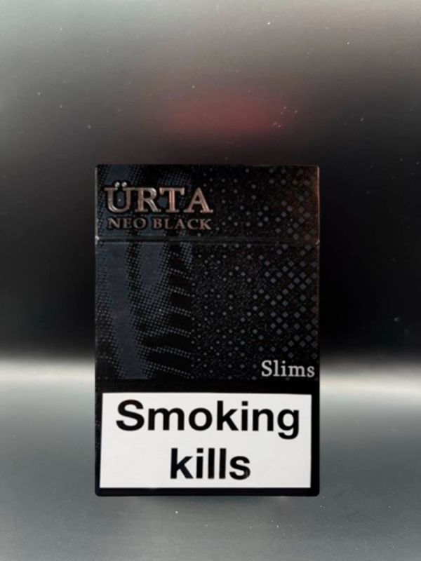 Сигареты Urta Neo Slims Black (Юрта Нео Слимс Черная)